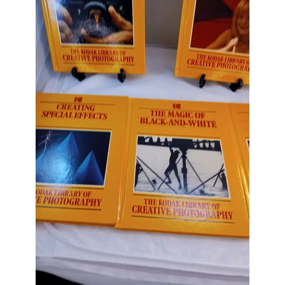 Vintage‎ Kodak Photography Books Lot Of 5 In Excellent Condition